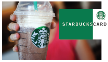 Receive a Starbucks Gift Card
